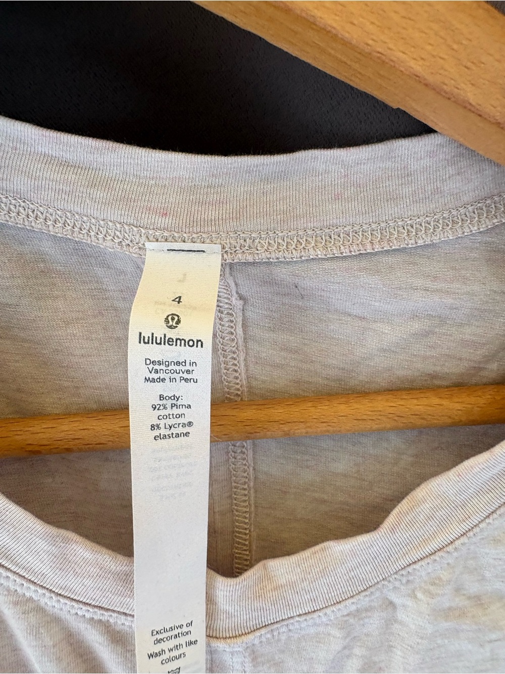 lululemon athletica Light Beige Tie-Front Crop Tank - Picture 2 of 4